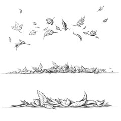 Fliegende und liegende Blätter