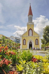 Notre Dame Cathedral in Papeete, Tahiti, French Polynesia