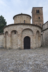 Fototapeta na wymiar Vigolo Marchese (Piacenza, Italy): medieval church