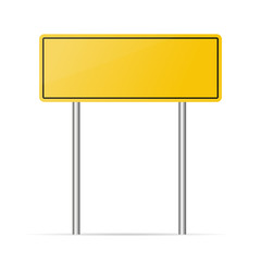 blank road sign vector