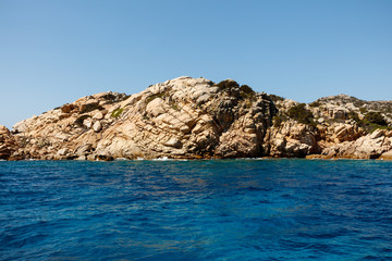 Fototapeta na wymiar Budelli Island, Sardinia, Italy