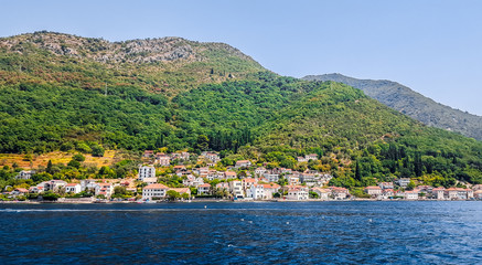 Fototapeta premium Bay of Kotor, Montenegro
