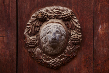 Banska Stiavnica , door details, Slovakia Unesco