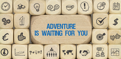 Adventure is waiting for you / Würfel mit Symbole