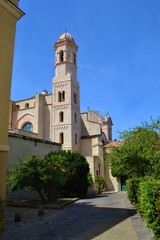 Fototapeta na wymiar Kirchturm in Italien