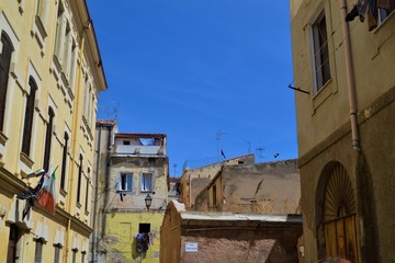 Fototapeta na wymiar Häuser in Italien