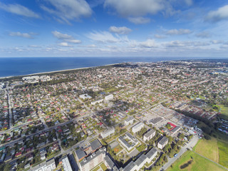 South end of Liepaja city, Latvia.
