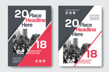 City Background Business Book Cover Design Template in A4. Can be adapt to Brochure, Annual Report, Magazine,Poster, Corporate Presentation, Portfolio, Flyer, Banner, Website.