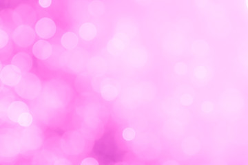 Abstract Pink Color bokeh background