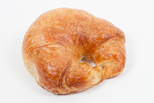 Isolated fresh Croissant