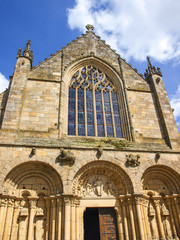 Obraz premium Basílica de San Salvador / Basilique Saint-Sauveur. Dinan. Bretaña. Francia
