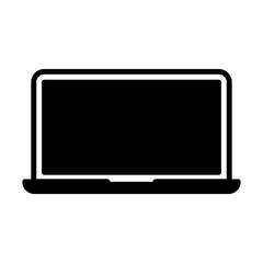 Laptop icon. Vector illustration