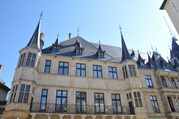 palais ducal de la ville du Luxembourg