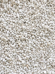 Fototapeta premium White Rock pebbles pattern background ( Taken with smartphone )