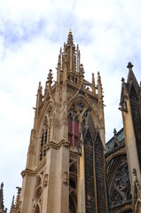 Fototapeta na wymiar cathédrale saint etienne de metz