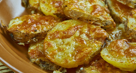 Parmesan Garlic Roasted Baby Potatoes