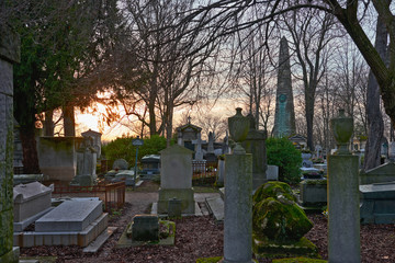 Pere Lachaise cemetery, Paris, France