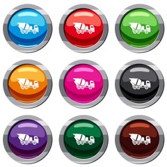 Building mixer for concrete set 9 collection