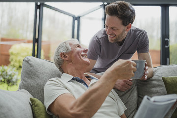 Giving Dad A Well Deserved Cuppa