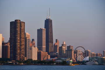 Fototapeta na wymiar Chicago Navy Pier