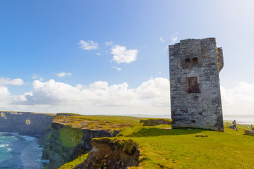 cliffs of moher - tower