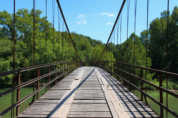 Brumley Swinging Bridge