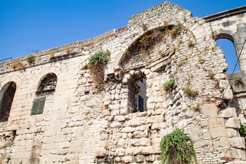 Historical building in Split, Croatia