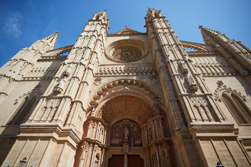 The Cathedral of Palma de Mallorca gothic style.  © Bartosz