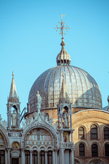 Fototapeta premium The dome of the Basilica San Marco in Venice