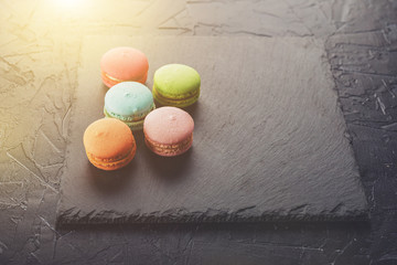 Different types of macaroons