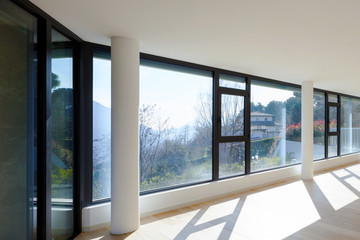 Fototapeta premium Interior of a modern house, just a room empty