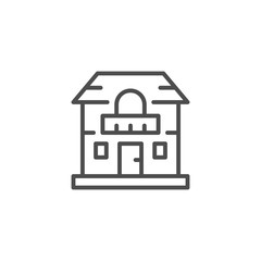 House line icon