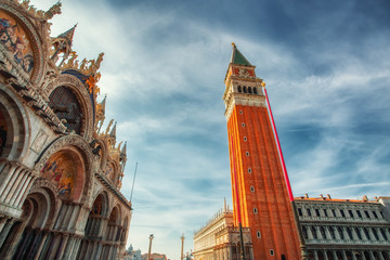 Fototapeta premium Beautiful Venice city at summertime. Italy, Europe