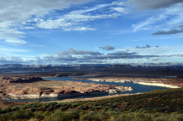 Obraz premium Lake Powell landscape, USA