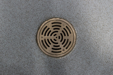 Round drain