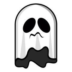 Isolated ghost icon