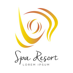 Isolated spa logo