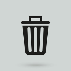 Trash can icon