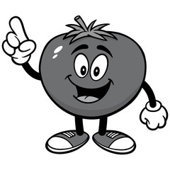 Tomato Talking Illustration