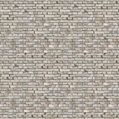 Obraz premium Ściana ze starej kolorowej cegły. makieta. Bezszwowy