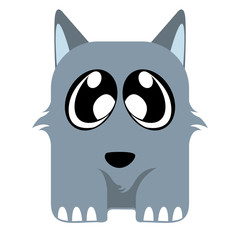 Isolated cute animal