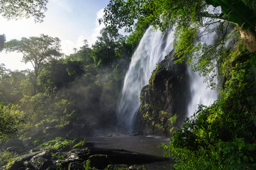 Klong lan waterfall.