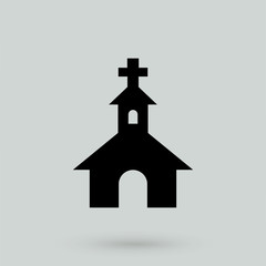 Vector church Icon