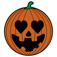 Isolated halloween icon