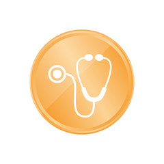 Bronze Münze - Stetoskop