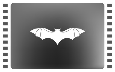 Bat silhouette icon