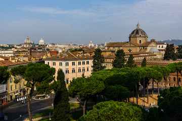 Fototapeta na wymiar Chiesa dei Santi Luca e Martina in Rome, Italy