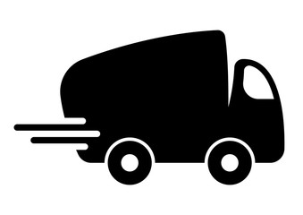 Shipping delivery truck icon