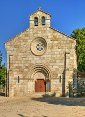 Neo-romanesque church of Nossa Senhora da Conceicao, Vidago, Portugal