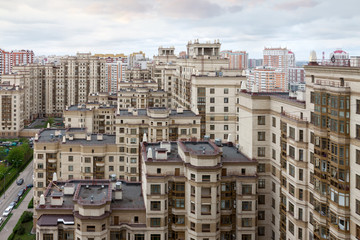 High-rise apartment Building Exterior.